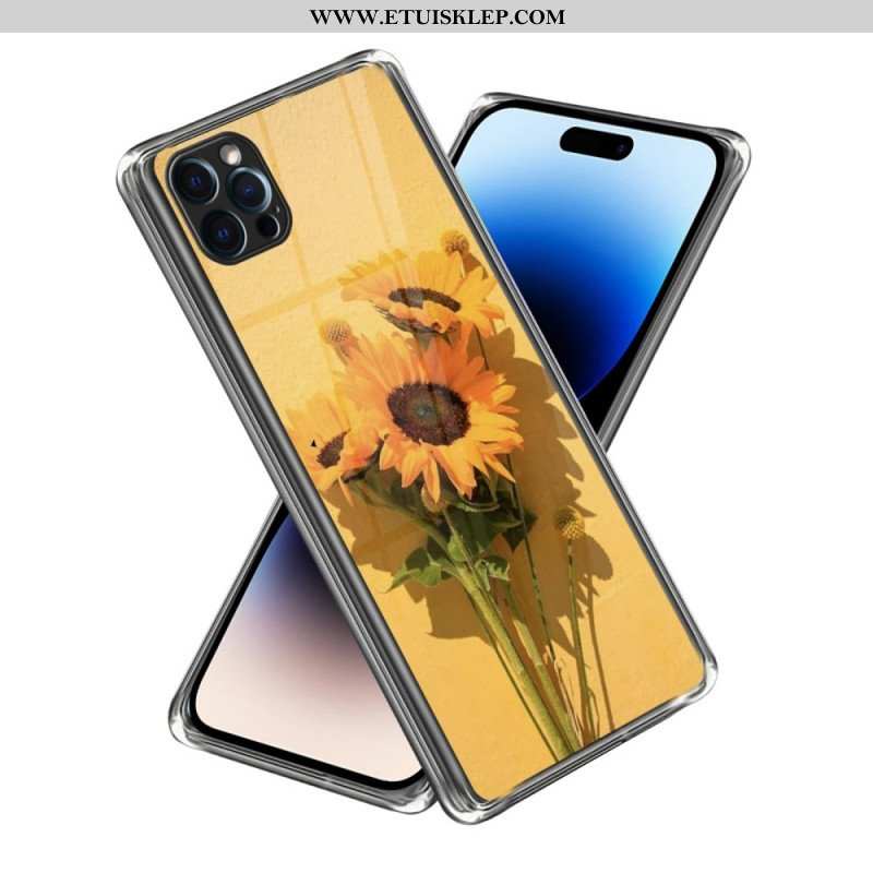 Etui do iPhone 14 Pro Max Słoneczniki